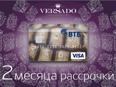 Карта "Черепаха" от ВТБ Банка теперь в магазинах Versado!