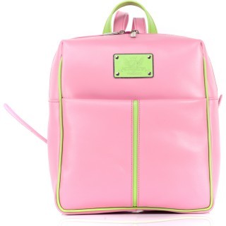 Рюкзак женский VERSADO арт. 177 Розово-Салатовый
